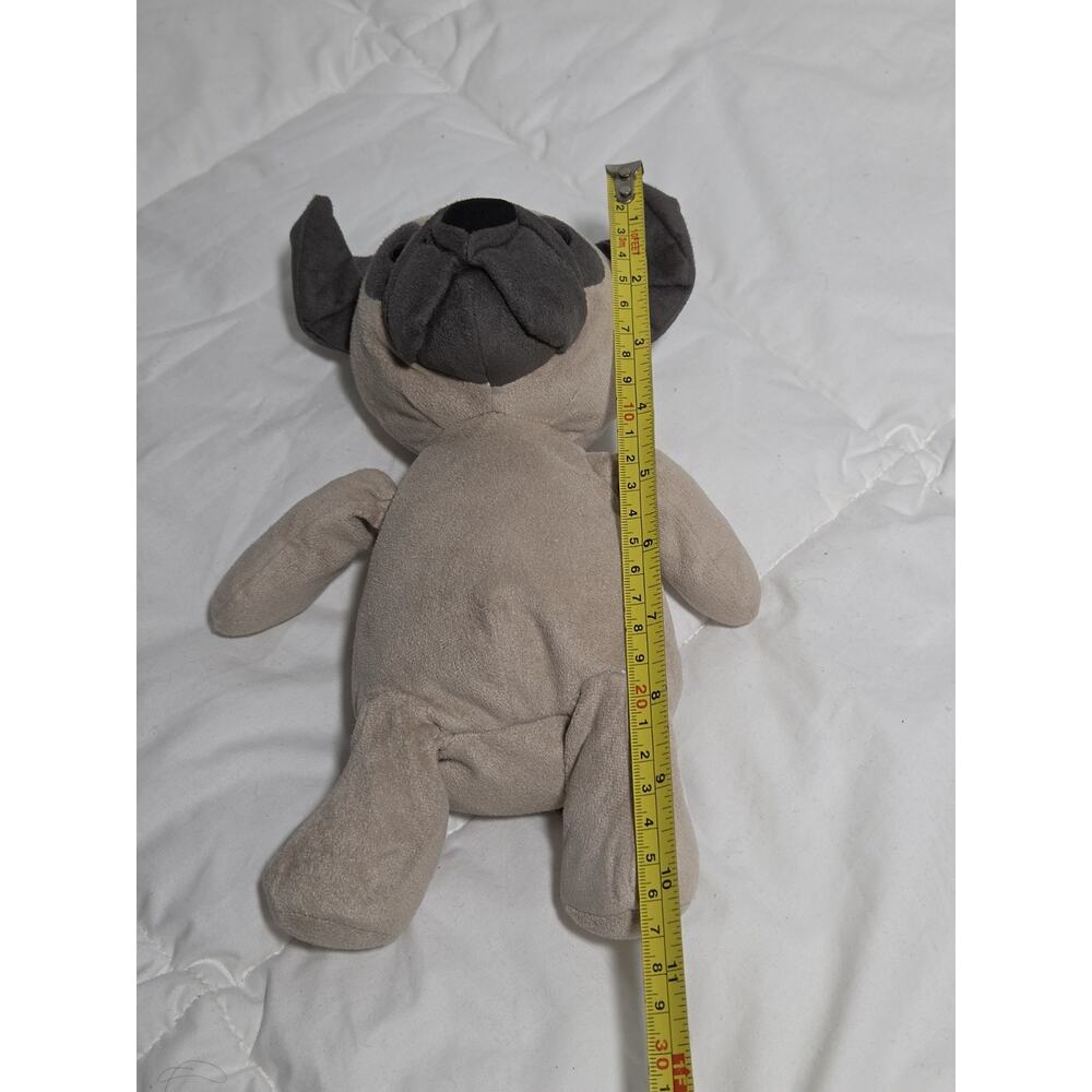 Authentic Jellycat Bashful Pug Medium Authentic Rare Retired Gray Beige Htf - Picture 7 of 10